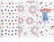 4th of July Hand Towels for Bathroom Decorations Set of 3 100% Cotton 13.7'' x 29.5''